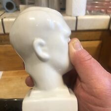 Ceramic bust of a guy picture