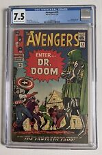 AVENGERS #25 (1966) CGC 7.5 Dr. Doom. Fantastic Four. picture
