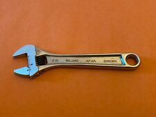 WILLIAMS #AP-6A - 6” ADJUSTABLE WRENCH W/SCALE - NEW -  picture