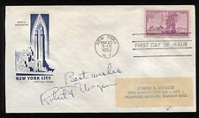 Robert F. Wagner Jr. Signed First Day Cover Autograph FDC Signature NYC Mayor picture