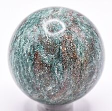 41mm Green w/ Inclusions Quartz Sphere Polished Natural Crystal Mineral - India picture