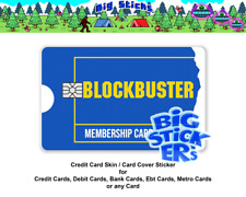 Membership Blockbuster Credit Card Skin SMART Sticker Wrap, Card Skin Decal picture