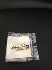 US West Direct Yellow White Pages Hat Lapel Pin picture