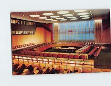 Postcard United Nations Economic & Social Council Chamber New York City New York picture