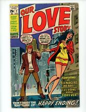 Our Love Story #7 Comic Book 1970 FN- Stan Lee Marvel Romance picture
