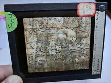 Colored Glass Magic Lantern Slide FHY Angkor Wat BAYON ARMY MOVING SHIPS picture