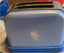 1999 Pop-up Toaster Sanyo Hello Kitty Angel Blue Vintage Tested Working [TY] picture
