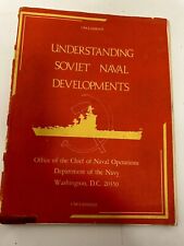 1975 UNDERSTANDING SOVIET NAVAL DEVELOPMENT BOOKLET 79 PG’s picture