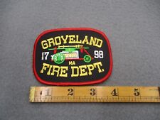 Groveland Fire Department Patch Massachusetts R8 picture