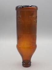 Vintage Certo Upside Down Soda Bottle Brown Amber picture