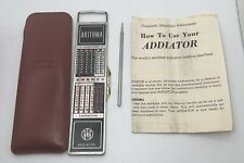 Vintage Arithma Addiator Calculator With Case, Stylus And Instructions picture
