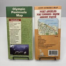 Washington State Olympic Peninsula Map City Street Port Angeles Port Townsend et picture