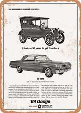 METAL SIGN - 1964 Dodge 1914 1964 Dodge Cars Vintage Ad picture