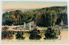 Vintage Saint Cloud France Le Parc Le Bassin du Fer-a-Chevai Park Ariel Postcard picture