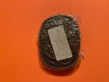 HESSTON 1990  NATIONAL FINALS RODEO YOUTH BELT BUCKLE NIP  SHARP LOOKING picture