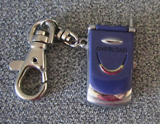 Accutime Watch Corporation OVERLOAD Purple Cell Phone Key  Chain Stainless Steel picture