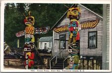 c1920s VANCOUVER ISLAND, BC Canada Postcard 