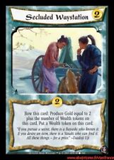 Secluded Waystation - Holding / Lotus ENG L5R CCG picture