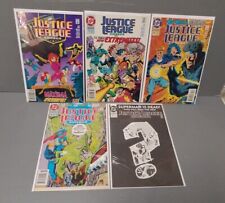 Five Vintage Justice League America Comic Books picture
