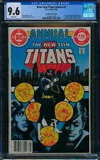 New Teen Titans Annual #2 🌟 $1.25 CANADIAN PRICE VARIANT 🌟 CGC 9.6 DC 1983 picture