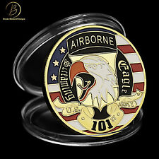 Army 101st Airborne Screaming Eagle Challenge Coin picture