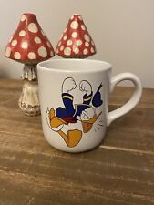 Disney Donald Duck Naughty Chunky Mug 11cm Mischevious Disobedient Staffordshire picture