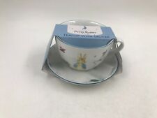 Beatrice Potter Ceramic 15oz Peter Rabbit Teacup & Saucer Set DD02B32009 picture