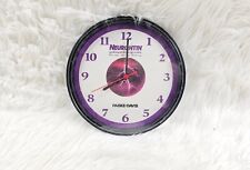 VINTAGE Drug Rep NEURONTIN CLOCK 400mg Purple White Wall Clock pharmaceutical picture