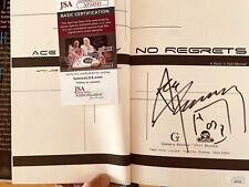 Ace Frehley autographed signed KISS No Regrets first edition hardcover book JSA picture