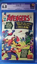 AVENGERS #15 Death of Baron Zemo Marvel 1965 CGC RESTORED picture