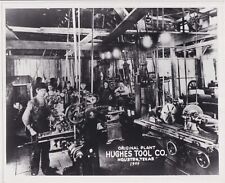 Workers & Machinery in HUGHES TOOL COMPANY Houston Texas * c. 1909 LABOR Photo picture