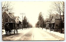 1916 RICHLANDTOWN PENNSYLVANIA STREET VIEW BAKERY WAGON RPPC POSTCARD P4293 picture