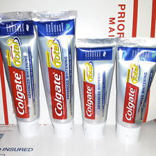 4 Colgate Total Advanced whitening toothpaste original formula w/Triclosan Read picture