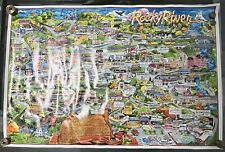 ROCKY RIVER, OHIO - 36” x 24”, Vintage Map of Rocky River David Sullivan picture