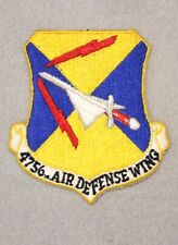 4756th Air Defense Wing - USAF Air Force Patch 2374 picture