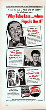 1949 Pepsi Cola Vintage Print Ad The Life Of Riley Television Show Why Take Less picture