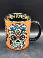 San Diego Day Of The Dead Coffee Mug Sugar Skull Coffee Cup picture