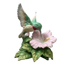 Vintage Ruby Throated Humming Bird Figurine HOMCO Home Interiors Porcelain 1429 picture