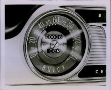 GA71 Original Underwood Photo CLASSIC BUICK Speedometer Vintage Automobile Dash picture