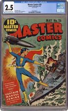 Master Comics #26 CGC 2.5 1942 3750769011 picture