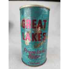 Great Lakes Premium Beer Associated Brewing Chicago ILL Pull Tab Can EMPTY picture