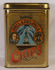 Cheinco Famous Philadelphia Chips Tin 8.75