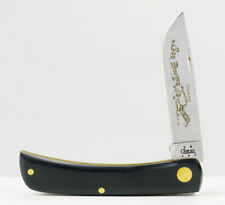 Case  Working Sod Buster Jr.  Stainless Steel  Knife  Black picture