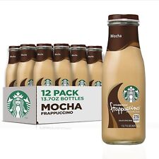 Starbucks Frappuccino Coffee Drink, Mocha, 13.7 fl oz Bottles (12 Pack) picture