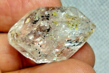 50 Cts Petroleum Quartz Crystal With Petroleum,Methane And Bitumen Inclusions picture