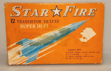 VINTAGE STAR FIRE 12 DELUXE TRANSISTOR RADIO SUPER HI-FI IN THE ORIGINAL BOX picture