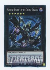 Yugioh Wollow Founder of the Drudge Dragons DABL-EN047 Super Rare 1st Ed Nr Mint picture