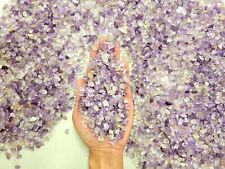 Tumbled Amethyst Crystal Chips Bulk , Tiny Stone Tumbles for Candles & Jewelry picture