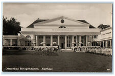 1927 Baltic Sea Resort Heiligendamm Kurhaus Germany RPPC Photo Postcard picture