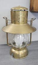 Vintage REPRO Brass Pullman Silver Palace Lantern Brass 21 X 14